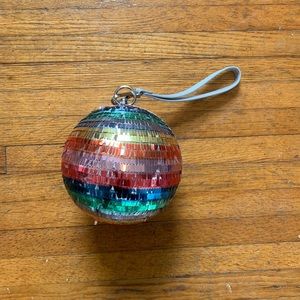 Sequin Globe Purse